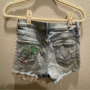 MOTHER denim shorts